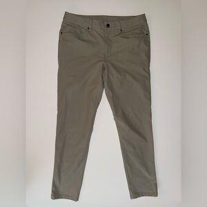Lululemon ABC Pants slim Men's Size 32 Warpstreme Trench Khaki Golf